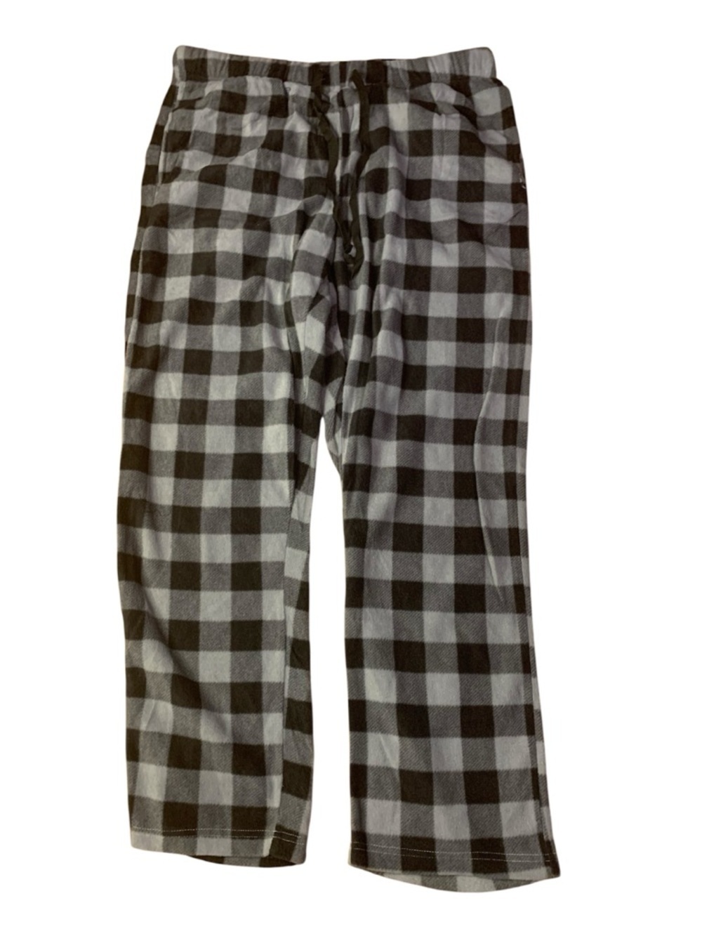 SOVA by Texfit Grey Buffalo Plaid Fleece Pajama Pants XXL